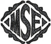 3 Letter Monogram with Brackets and Frame