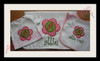 Stitched Sample - NO FONTS or LETTERS are included in this set.