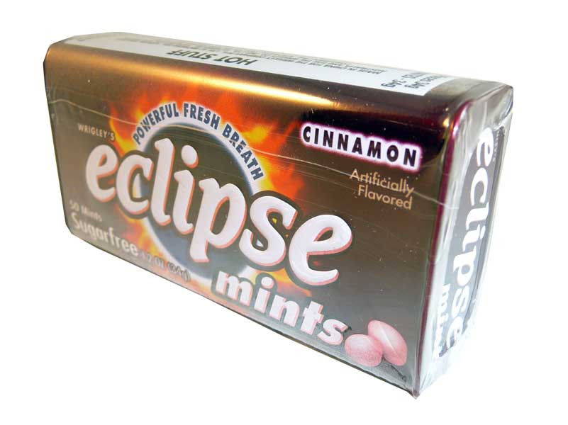Eclipse Cinnamon Mints and other confectionery now at The Professors