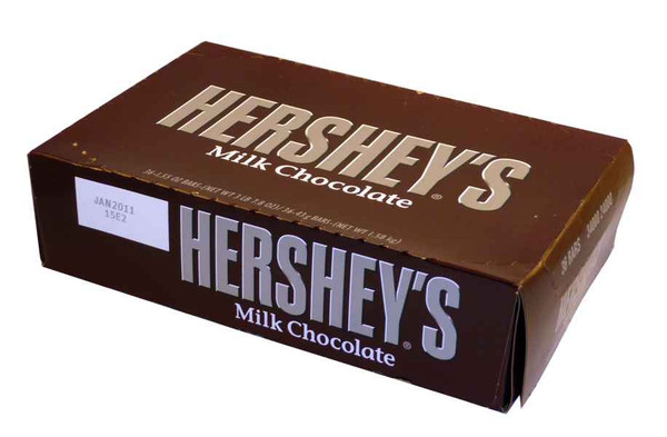 Hersheys Milk Chocolate Bars, by Hersheys,  and more Confectionery at The Professors Online Lolly Shop. (Image Number :2011)