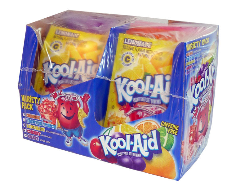 Kool Aid Variety Pack and other thirst quenching drinks now at The Professors Online Lolly Shop