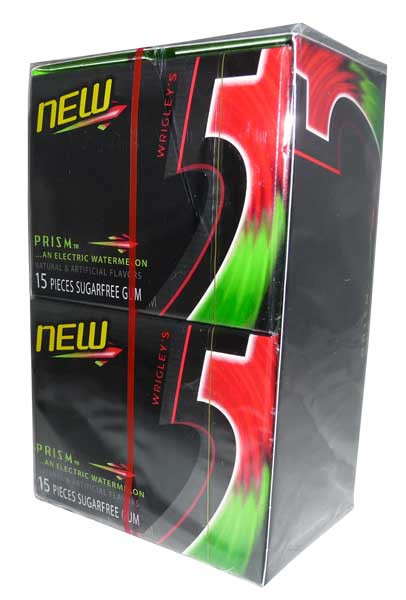 five gum watermelon