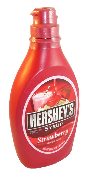 Hersheys Strawberry Syrup and more Snack Foods at The Professors Online Lolly Shop. (Image Number :3687)