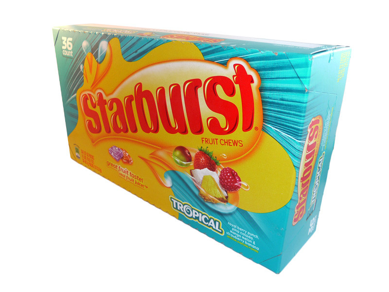 Starburst Fruit Chews Tropical, and other Confectionery at Australias