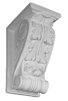 A Classic Corbel Bracket, small in size, featuring an acanthus leaf motif