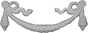 Cast plaster applique CRA21.  A decorative swag