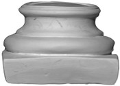 This Attic Column Base is 6" x 6" x 5" Tall