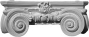 Simply elegant, this cast capital has egg and dart molding and large volutes