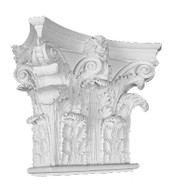 Ornate Capital, with acanthus leaves, and small top volutes