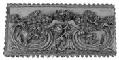 Plaster Accessories A154 - scrolling acanthus leaves and flowers