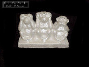 Three Monkeys Statuette A194