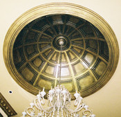 Coffered Dome D10-Coffer