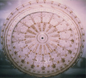 Ornate Cast Plaster Dome D10 10' Diameter