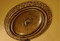 Oval Ceiling Dome with R4 Acanthus Ring and Oval Medallion