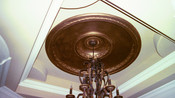 Installed Architectural Ceiling Dome D8 with D7 Insert