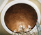 Plaster Dome D10 - 10 1/2 feet diameter, smooth interior finish- Ring available at extra cost