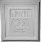 Vintage Grocery Sign, in cast plaster