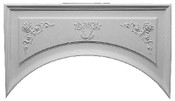 Arched Cast Plaster Wall Panels