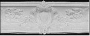 Accent Piece - Decorative Cove Molding - 12 1/2" Wall  x 12 1/4" Ceiling  x 54" Length