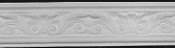 Scrolled Leaf Plaster Molding