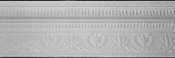 Lilly and Leaves Decorative Crown Molding
