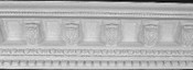 Acanthus Leaves, with Egg and Dart Crown Molding - Small