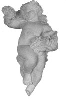 A78L Cast Plaster Cherub - Left