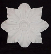 A large Dogwood Flower is featured in this 24" (point-to-point) Ceiling Medallion