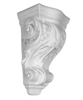 Classic Acanthus Leaf motif is featured on this corbel bracket.