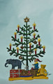 Christmas Tree with Elephant