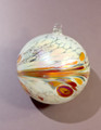 "White Peacock" Ball small