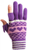 Hearts and Stripes Wool knit, Womens