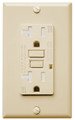 (GFCI/20/LED/TR/WR/I) GFCI 20Amp Tamper Resistant  Weather Resistant UL2008 w/ LED Ivory