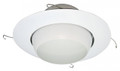 (EB/W) Eyeball White for  6" Recessed Can