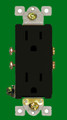 (RDBRN) Decorative Duplex Receptacle 15Amp Brown