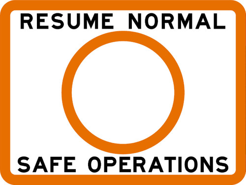 Resume normal operations