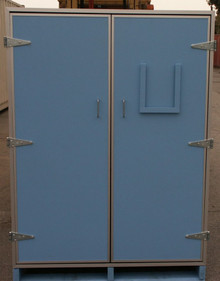 8/70 Large Format Horizontal Reel Storage (24 Units) - Exterior View