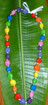 Rainbow Colored Kukui Nut Lei - 10 Leis per Order