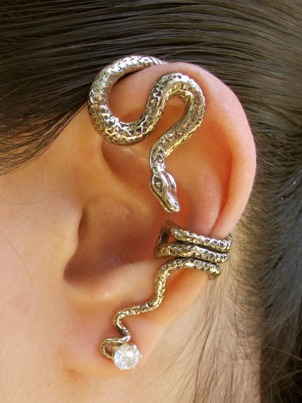 Python Snake Ear Wrap Bronze Marty Magic Store