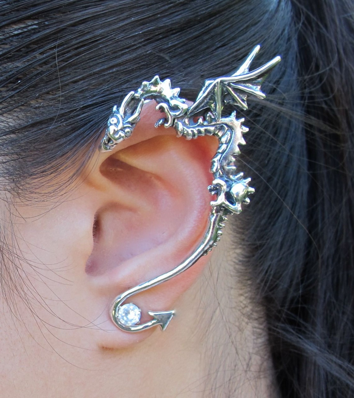Dragon earrings clearance