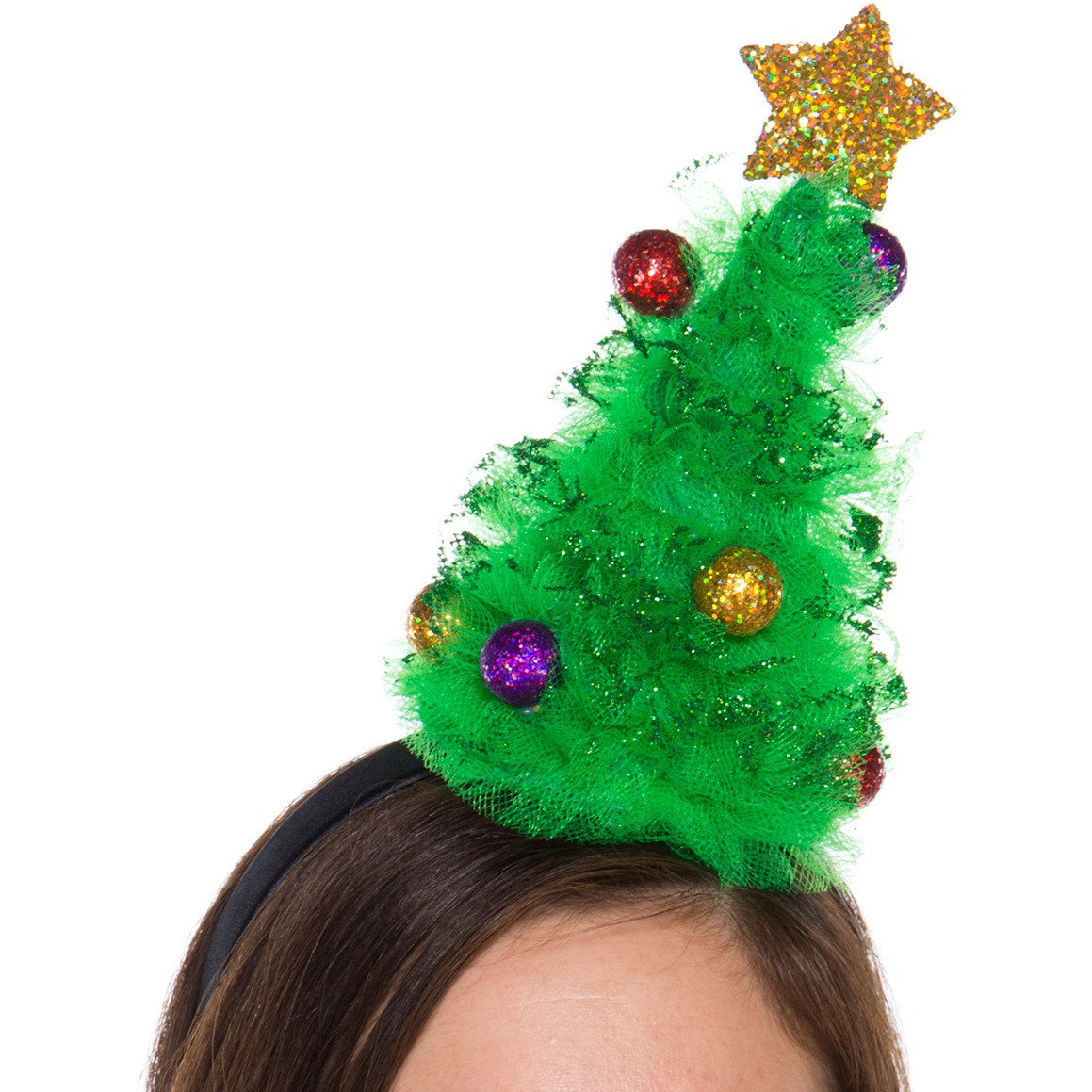 christmas tree tulle headband retrofestive ca festivus ugly christmas sweater