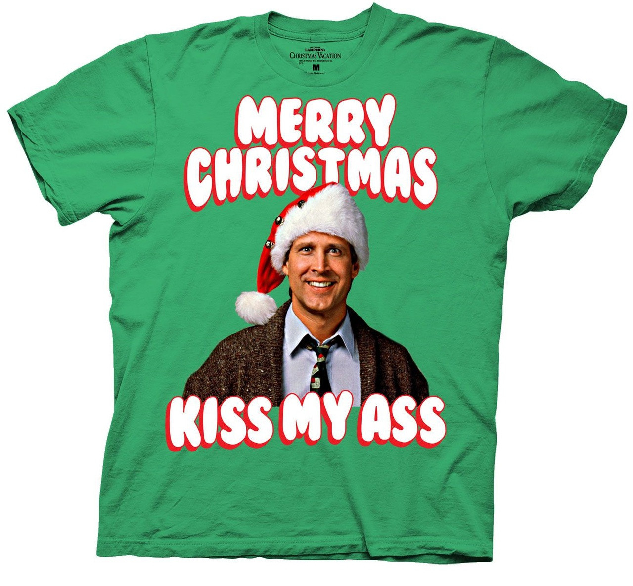 Merry Christmas Kiss My Ass T Shirt Retrofestiveca