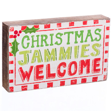 christmas jammies welcome sign retrofestive ca christmas jammies welcome sign retrofestive ca