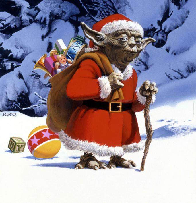 star wars santa yoda tree topper retrofestive ca moose christmas tree topper