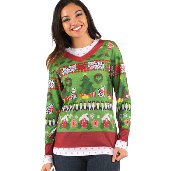 ugly christmas sweater t shirt in canada retrofestive ca christmas vacation advent house