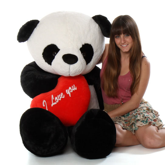 life size panda teddy