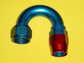 16AN Aluminum 180 Degree Swivel Fitting - NEW