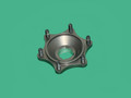 Ford Small Block Yates Upper Cam Spider Gear for Belt Drive 2
