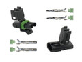 Weather Pack 2 Pin Sealed Wiring Connector Kit