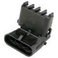 Weather Pack Connector Housing 4 Pin Flat Shroud Half